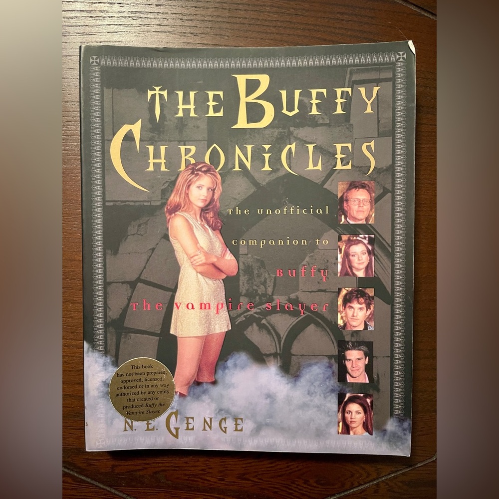 The Buffy Chronicles Book - Black and Gold Cover